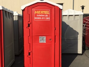Mobile Toilettenkabine mit Handwaschbecken / Event / incl. Lieferung-Service-Abholung