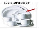 Dessertteller - Serie Coupe