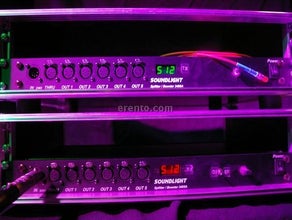 DMX über Glasfaser - Original Soundlight DMX - Glasfaserkonverter