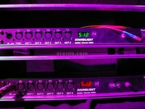 DMX über Glasfaser - Original Soundlight DMX - Glasfaserkonverter