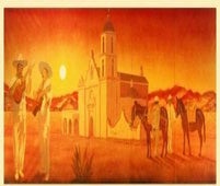 Mexiko Kulisse, Samarita, Pferd