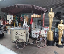 Nostalgie Eisfahrrad, Eiswagen