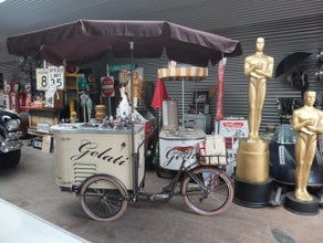 Nostalgie Eisfahrrad, Eiswagen