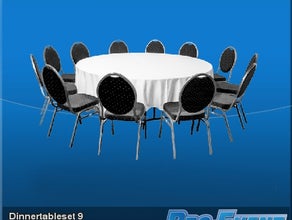 Dinnertableset 9