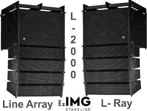 Tonanlage - Line Array IMG L-2000, Lautsprecheranlage