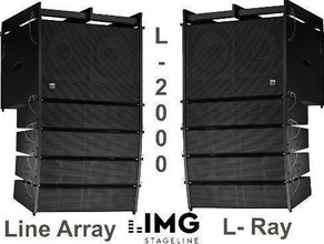Tonanlage - Line Array IMG L-2000, Lautsprecheranlage