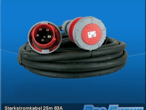 Starkstromkabel 25m 63A