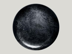 Karbon Teller flach Coup schwarz ø 29cm