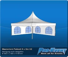 Mastertent Faltzelt 5 x 5m V2