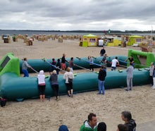 Human Table Soccer - Menschenkicker - Menschenfußball mieten