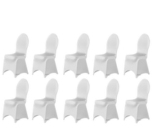 10er Set Stretchhusse Stuhl versch. Farben Stuhlhusse Stretch Hochzeit Husse