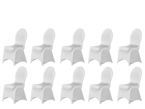 10er Set Stretchhusse Stuhl versch. Farben Stuhlhusse Stretch Hochzeit Husse