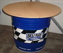 Ölfässer, Stehtische, Fass, Tisch, Rennsport, Stehtischfässer