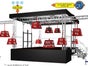 Mobile Bühne 24m² - Multistage für Stadtfest, Events, Festivals & Konzert - Galerie - Bild 3