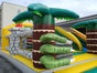 Profi Hüpfburg Luftburg Springburg T-REX mit Rutsche Jungentraum günstig leihen mieten in Mittelfranken Nürnberg Fürth Erlangen Ansbach Schwabach Lauf Zirndorf Roth - Galerie - Bild 4