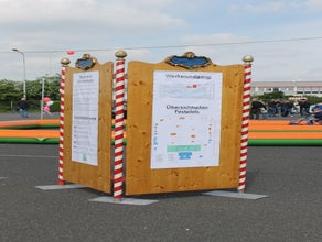 Nostalgie Deko- Infowand