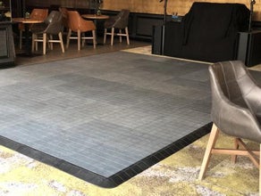 Tanzboden 6,5 m x 6,5 m  /  Tanzfläche   /  Tanzparkett  /  Multifunktionsboden  /  Zeltboden  /  Messebelag  /  Hygieneboden  /  Hallenboden  /  Allzweckboden