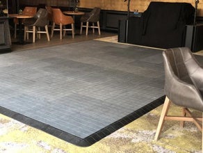 Tanzboden 6,5 m x 6,5 m / Tanzfläche / Tanzparkett / Multifunktionsboden / Zeltboden / Messebelag / Hygieneboden / Hallenboden / Allzweckboden