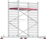 Rollgerüst Arbeitsbühne 0,75x1,8 Arbeitshöhe 6,3m