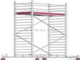 Rollgerüst Arbeitsbühne 0,75x1,8 Arbeitshöhe 6,3m