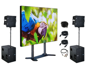 Multimedia SET TV100-PA mieten – Bildtechnik, Präsentationstechnik, Medientechnik, Videotechnik