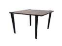 Bistrotisch Industrie Style schwarz 80 x 80 cm