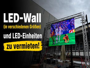 Outdoor-LED-Video-Wall  bis maximal 22qm auf Wunschformat