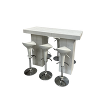 Woodlounge Space Hightable Set 6P. mieten