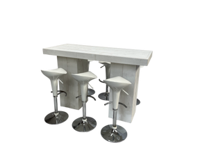 Woodlounge Space Hightable Set 6P. mieten
