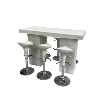 Woodlounge Space Hightable Set 6P. mieten