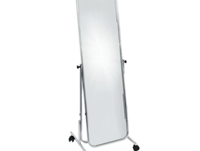 Ankleidespiegel, fahrbar HxB 160x40 cm