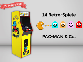 PAC-MAN mieten – Spielautomat Arcade Games mit 80er-Feeling & Highscore!