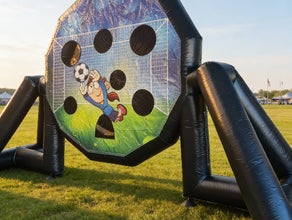 Riesen Fußballtorwand, fast 4,5 Meter hoch