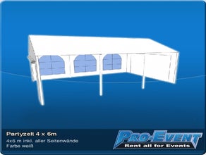 Partyzelt 4 x 6m