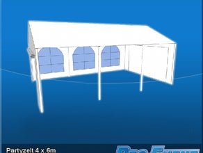 Partyzelt 4 x 6m