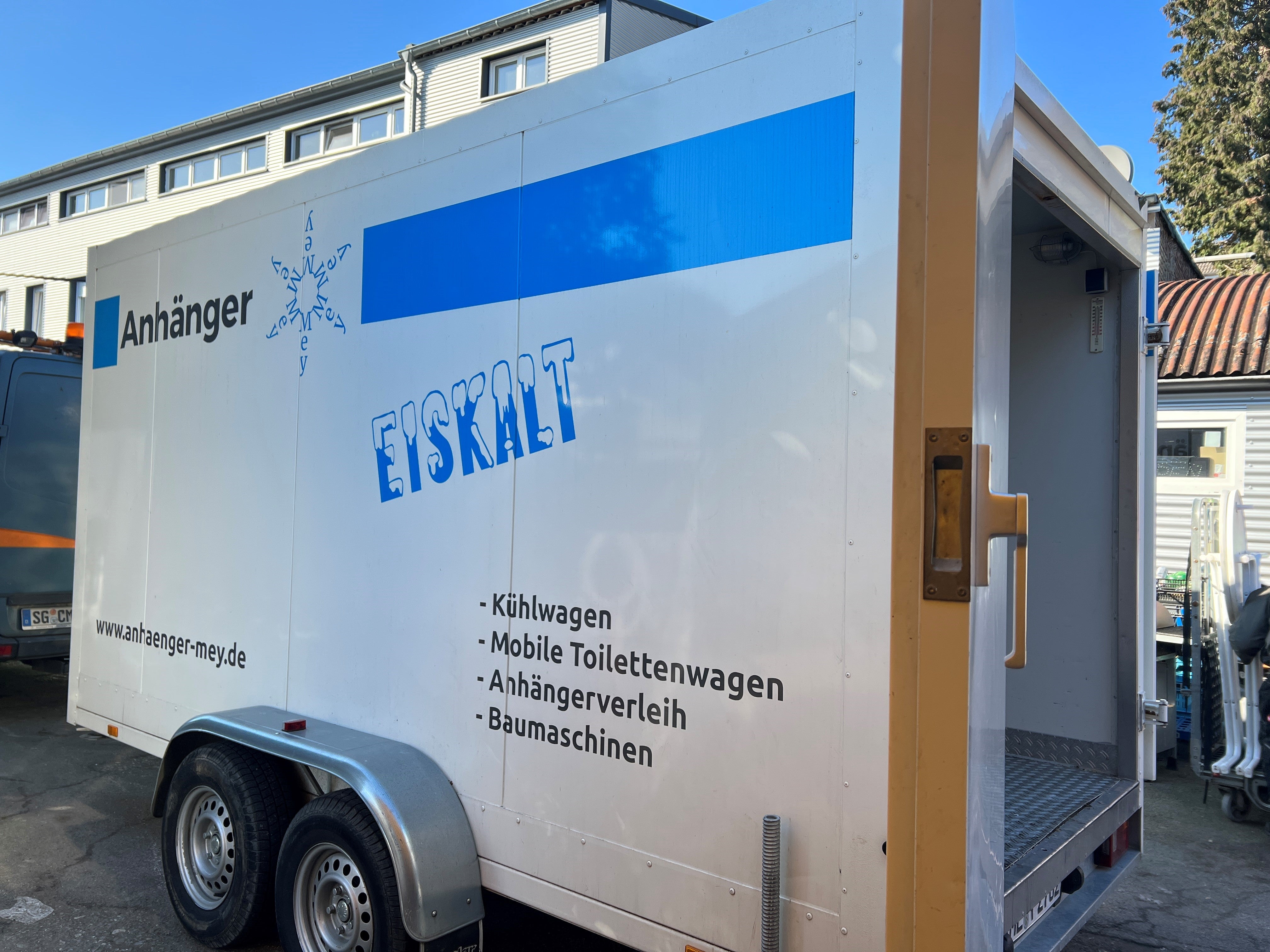 Kühlanhänger Kühl Anhänger zu vermieten div. Größen verfügbar ab ...