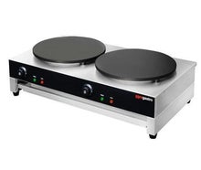 Crepes Gerät 40 cm - mit 2 Platten | Crepes Maker | Crepes Eisen | Crepes Platte | Crepiere
