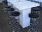 Woodlounge Stehtisch mieten – Stehtisch, Bistrotisch, Hochtisch, Partytisch, Miettisch, Eventtisch - Galerie - Bild 4