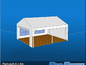 Partyzelt 4 x 4m