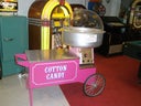 Zuckerwattemaschine mit Fahrwagen, inkl. Zub. für 100 Portionen leckere Zuckerwatte - Galerie - Bild 1