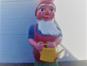 Gartenzwerg- Figur, Garten, Zwerg, riesig