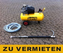 Druckluftlanze mit 230V Kompressor