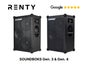 Soundboks mieten (ab € 19) ✓ Mobiler Lautsprecher ✓ Bluetooth ✓ 126 dB ✓ Wetterfest für In- & Outdoor ✓Verfügbar in ganz DE und AUT - Galerie - Bild 2
