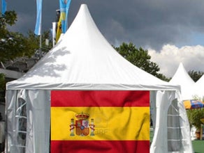 Carpa para fiestas 4 m x 4 m