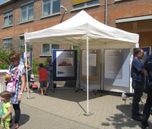 Promotionzelt 3x3m blau