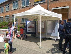 Promotionzelt 3x3m blau