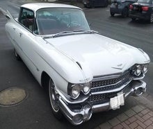 Oldtimer '59er Cadillac Eldorado Flossen-Flattop-Limousine