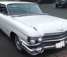 Oldtimer '59er Cadillac Eldorado Flossen-Flattop-Limousine