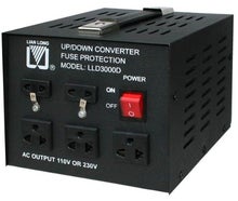 Spannungswandler 230V /110V - 3kw Trafo - 3000 Watt Umrichter - Wandler -Stromwandler