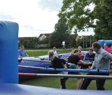 Human Table Soccer - Menschenkicker - Menschenfußball mieten